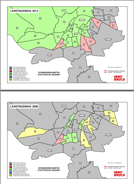 Innsbruck 2008 bis 2013